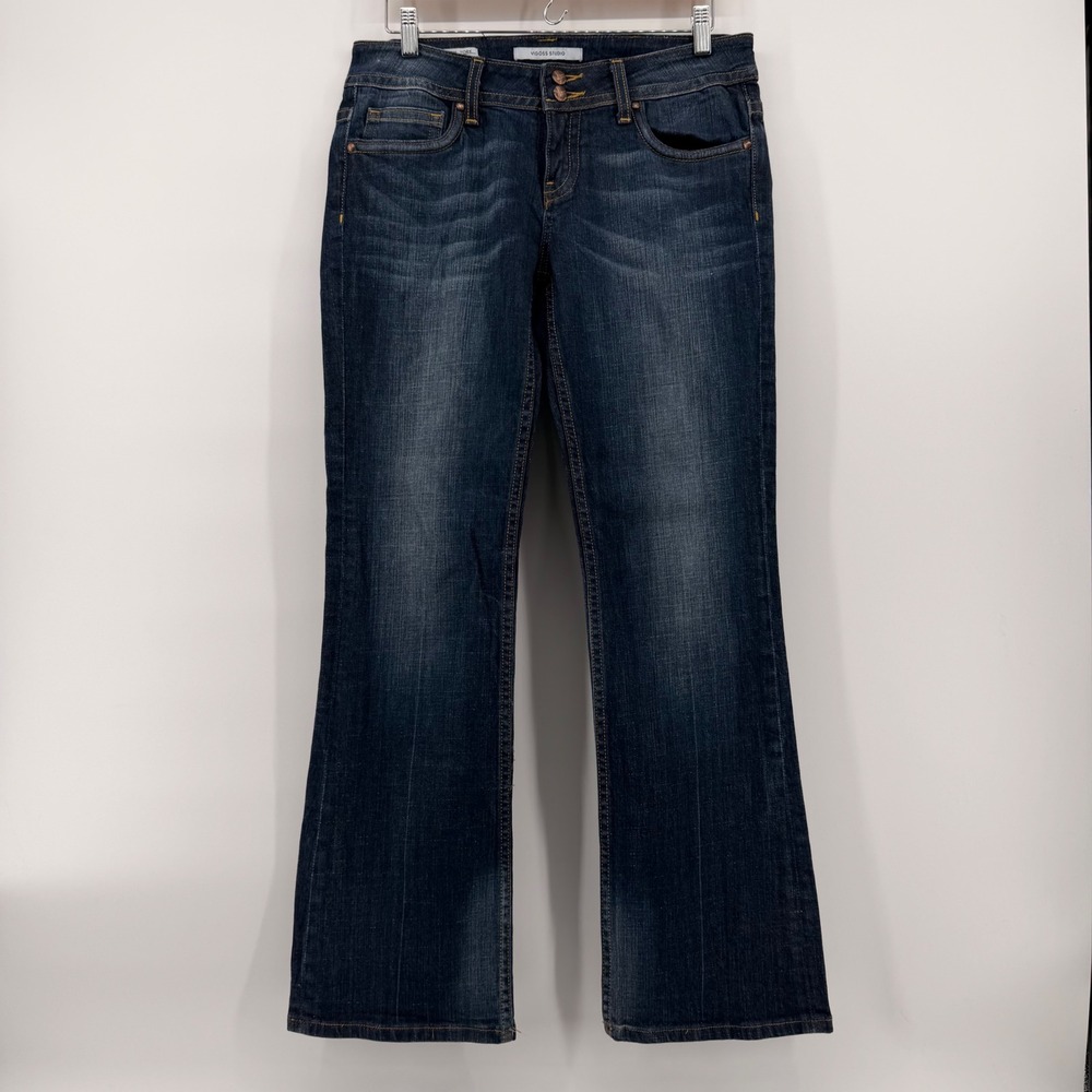 Vigoss Studio Women's The New York Bootcut Jeans Dark Wash Size 11/12 31
